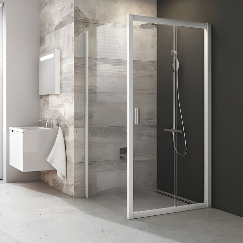 Душевой уголок Ravak Blix BLDP2 120x90 профиль белый матовый, стекло прозрачное Душевой уголок Ravak Blix BLDP2 120x90 профиль белый матовый, стекло прозрачное