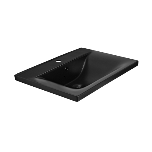 Раковина мебельная AVS Вариант 61x46 черная матовая Раковина мебельная AVS Вариант 61x46 черная матовая