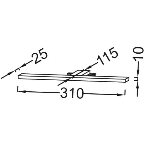 Светильник Struktura Jacob Delafon EB1224-NF Светильник Struktura Jacob Delafon EB1224-NF