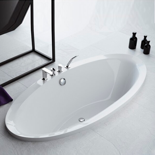 Акриловая ванна Excellent Lumina 190x95 белая без каркаса Акриловая ванна Excellent Lumina 190x95 белая без каркаса