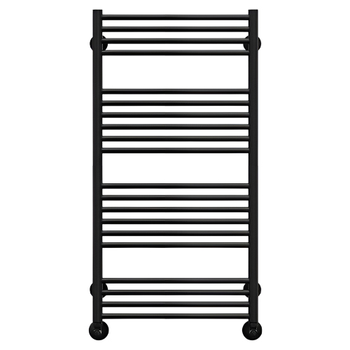 Полотенцесушитель водяной Terminus Аврора П20 50x100 см черный матовый Полотенцесушитель водяной Terminus Аврора П20 50x100 см черный матовый