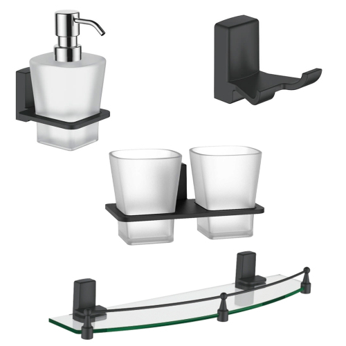 Набор Accoona 125F черный Стакан ... Набор Accoona 125F черный Стакан ...