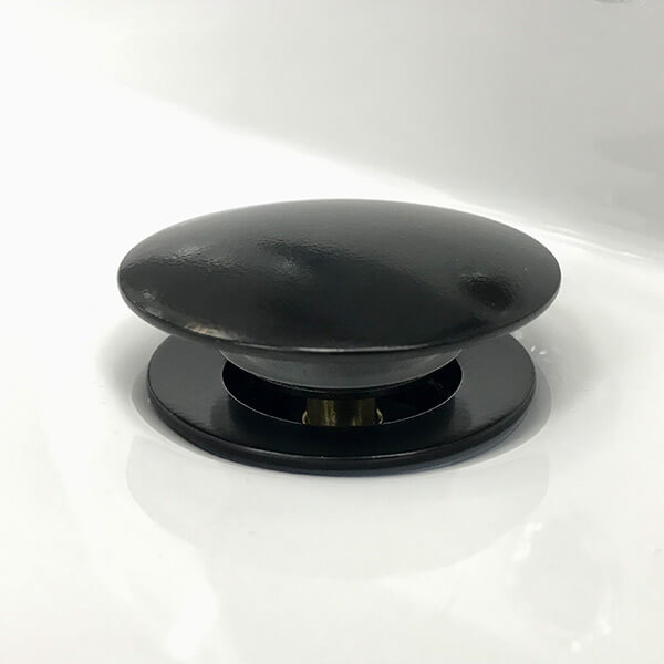 Донный клапан Alcaplast A392BLACK черный матовый Донный клапан Alcaplast A392BLACK черный матовый