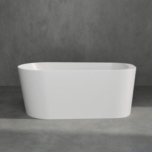 Акриловая ванна AVS Нона 150х80 белая матовая с донным клапаном