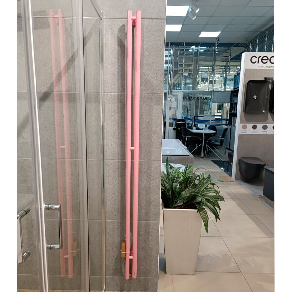 Полотенцесушитель электрический Сунержа Нюанс 180 правый, светло-розовый Полотенцесушитель электрический Сунержа Нюанс 180 правый, светло-розовый