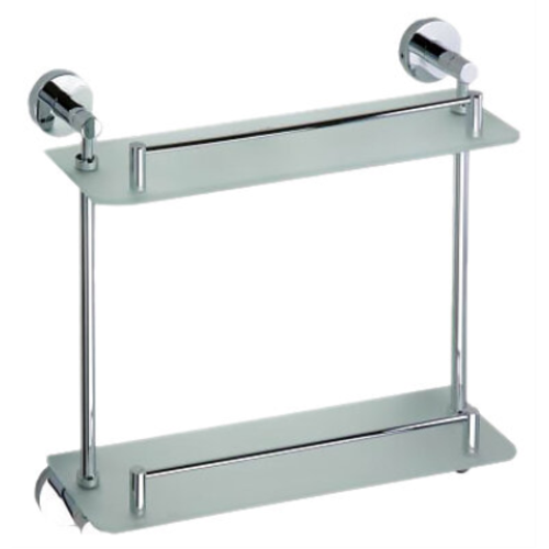 Полочка стеклянная двойная Omega ... Полочка стеклянная двойная Omega ...