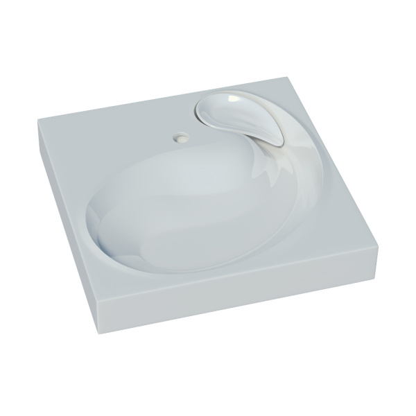 Раковина Madera Buta 4627173210348 60x60 белая с кронштейнами Раковина Madera Buta 4627173210348 60x60 белая с кронштейнами