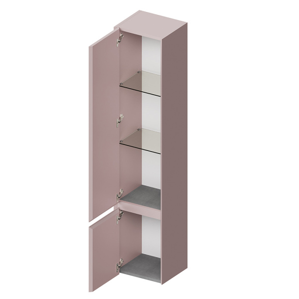 Шкаф-пенал Kerama Marazzi Cubo 35 L мальва матовый Шкаф-пенал Kerama Marazzi Cubo 35 L мальва матовый