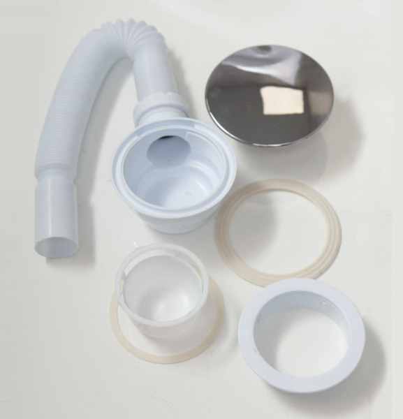 Поддон для душа BelBagno Tray 90x90 белый, четверть круга, акрил, с сифоном