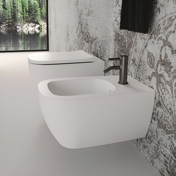 Унитаз подвесной Alice Wunder 45000101SET безободковый, белый Унитаз подвесной Alice Wunder 45000101SET безободковый, белый