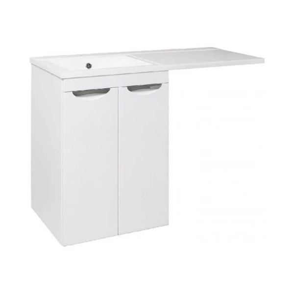 Тумба с раковиной Runo Лира УТ000003443+00-00001024 120 левая Тумба с раковиной Runo Лира УТ000003443+00-00001024 120 левая