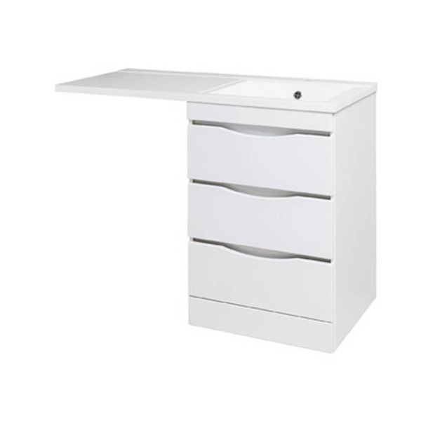 Тумба с раковиной Runo Орион УТ000003442+00-00001025 120 см правая Тумба с раковиной Runo Орион УТ000003442+00-00001025 120 см правая