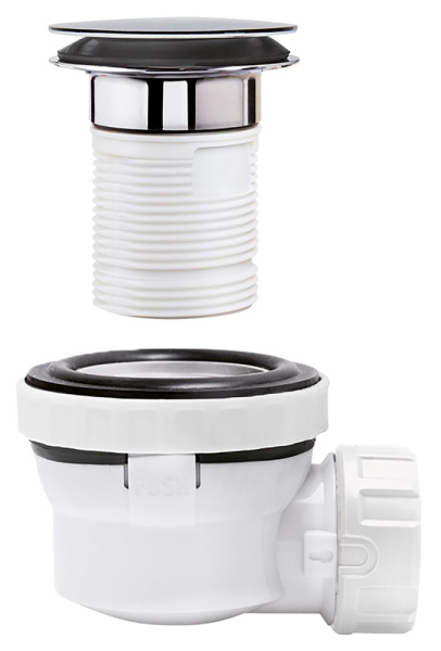 Сифон для раковины с сухим затвором NANO 6.7 Wirquin Сифон для раковины с сухим затвором NANO 6.7 Wirquin