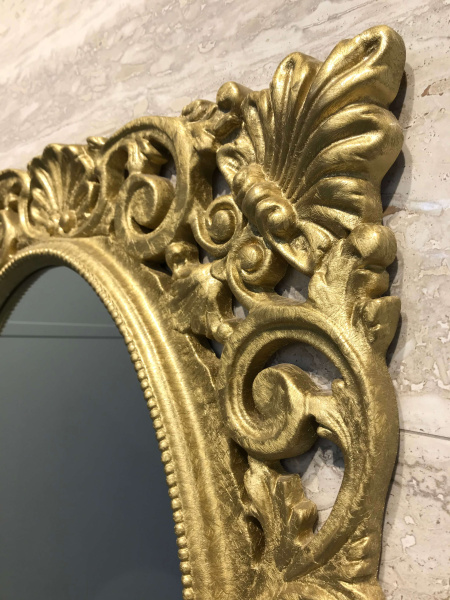 Зеркало 950х725 в раме золото Прагматика M-753-02 Зеркало 950х725 в раме золото Прагматика M-753-02