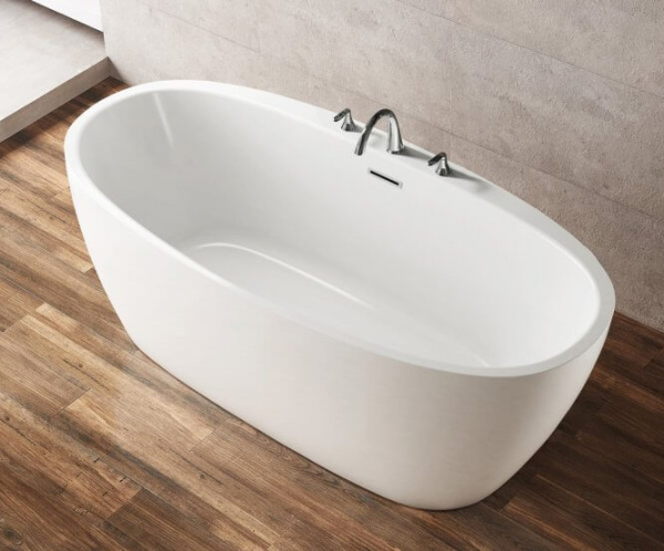 Акриловая ванна BelBagno BB404 150x80 белая с донным клапаном Акриловая ванна BelBagno BB404 150x80 белая с донным клапаном