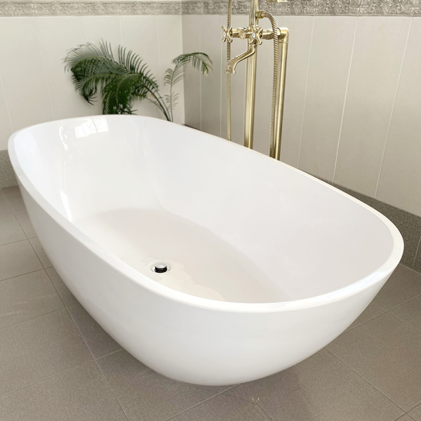 Ванна из искусственного камня Aqua de Marco Angelo 175x80 белая Ванна из искусственного камня Aqua de Marco Angelo 175x80 белая