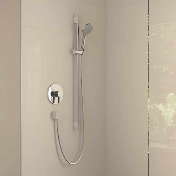 Душевая штанга с шлангом Hansgrohe Unica 28631000 хром Душевая штанга с шлангом Hansgrohe Unica 28631000 хром