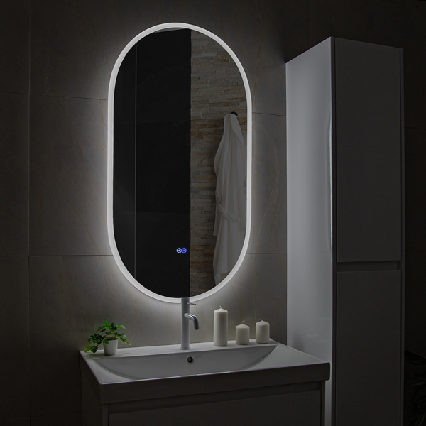 Зеркало с подсветкой AVS Агния 60x120 см, антипар Зеркало с подсветкой AVS Агния 60x120 см, антипар