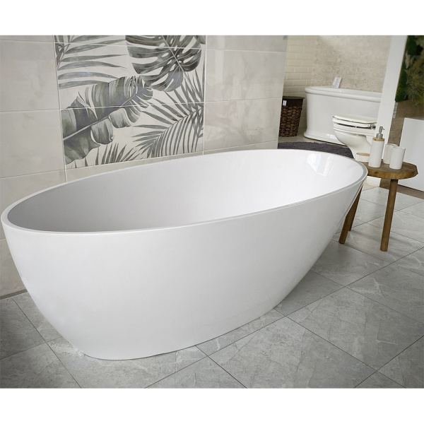 Ванна из искусственного камня Aqua de Marco Calipso 170x80 белая Ванна из искусственного камня Aqua de Marco Calipso 170x80 белая