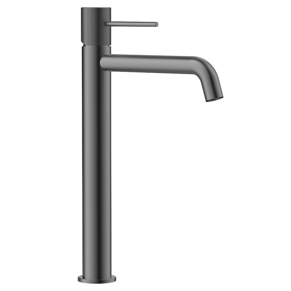 Смеситель для раковины AVS Pulse высокий, оружейная сталь Смеситель для раковины AVS Pulse высокий, оружейная сталь