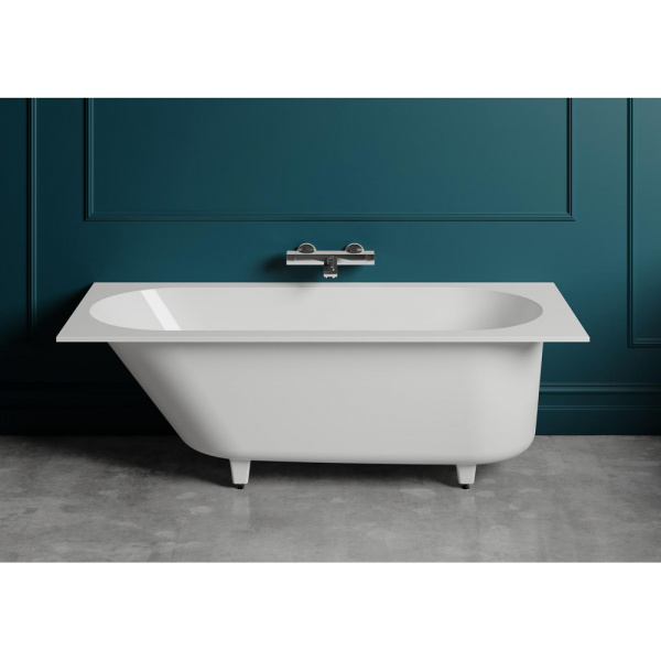 Ванна из искусственного камня Salini Ornella S-Sense 180x80 белая с ножками Ванна из искусственного камня Salini Ornella S-Sense 180x80 белая с ножками