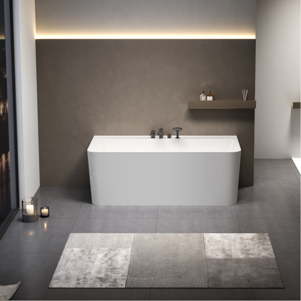 Акриловая ванна AVS Сканди 170x80 белая с донным клапаном Акриловая ванна AVS Сканди 170x80 белая с донным клапаном