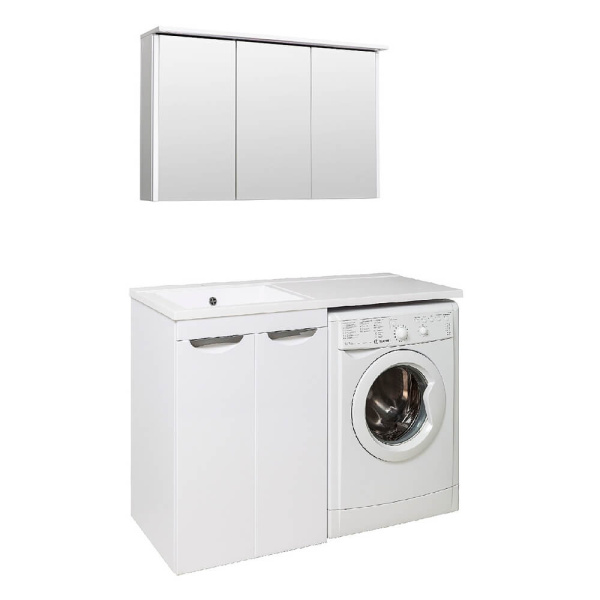 Тумба с раковиной Runo Лира УТ000003443+00-00001024 120 левая Тумба с раковиной Runo Лира УТ000003443+00-00001024 120 левая