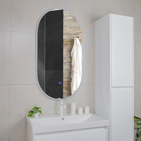 Зеркало с подсветкой AVS Агния 60x120 см, антипар Зеркало с подсветкой AVS Агния 60x120 см, антипар