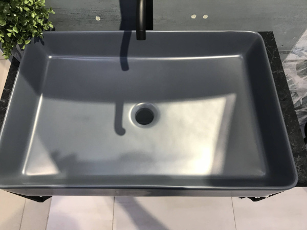 Раковина AVS AVS-82174-MDG 60х40,5 серая Раковина AVS AVS-82174-MDG 60х40,5 серая