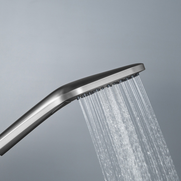 Душевая лейка AVS Cube оружейная сталь Душевая лейка AVS Cube оружейная сталь