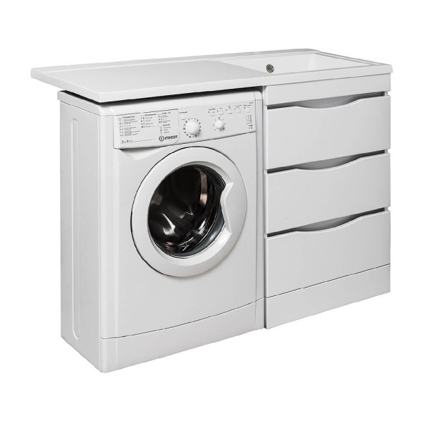 Тумба с раковиной Runo Орион УТ000003442+00-00001025 120 см правая Тумба с раковиной Runo Орион УТ000003442+00-00001025 120 см правая