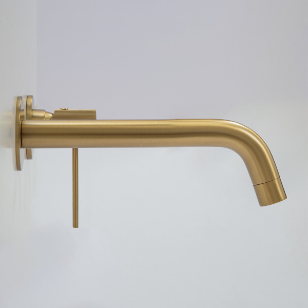 Смеситель для раковины AVS Pulse с внутренней частью, брашированное золото Смеситель для раковины AVS Pulse с внутренней частью, брашированное золото