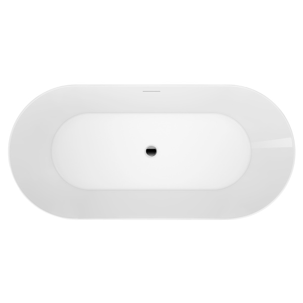 Акриловая ванна AVS Спарта 170x80 белая с донным клапаном Акриловая ванна AVS Спарта 170x80 белая с донным клапаном