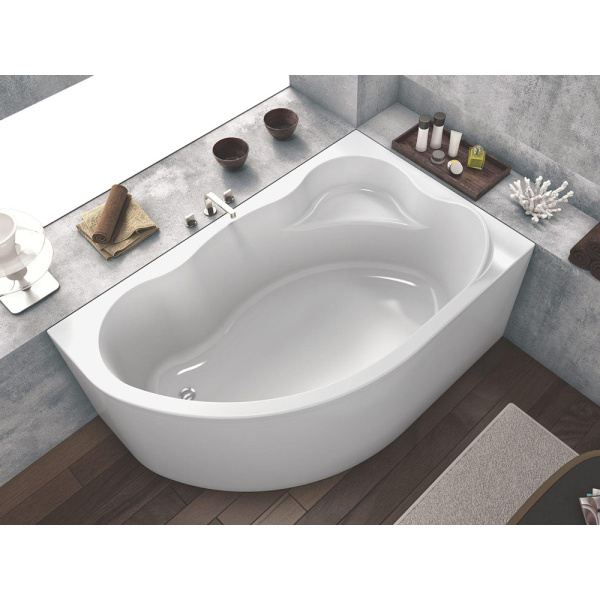 Акриловая ванна Kolpa-San Amadis 160х100 L белая, без каркаса Акриловая ванна Kolpa-San Amadis 160х100 L белая, без каркаса