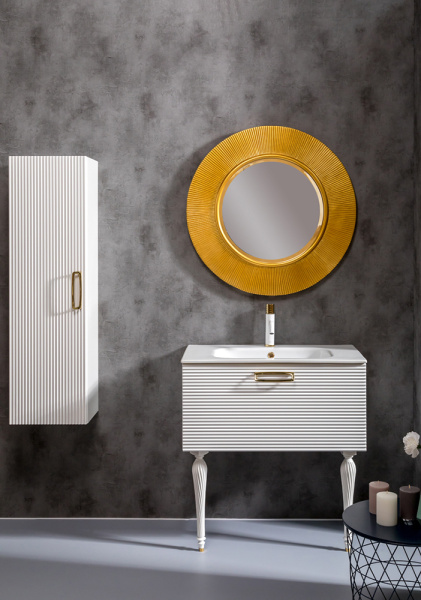 845-WG Пенал без ножек белый/золото Vallessi Avantgarde ARMADI ART 845-WG Пенал без ножек белый/золото Vallessi Avantgarde ARMADI ART