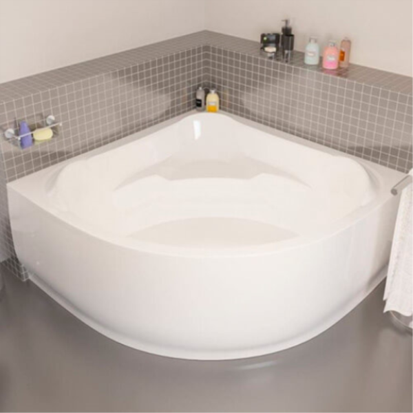 Акриловая ванна Kolpa-San Loco 150х150 белая, с каркасом и экраном Акриловая ванна Kolpa-San Loco 150х150 белая, с каркасом и экраном