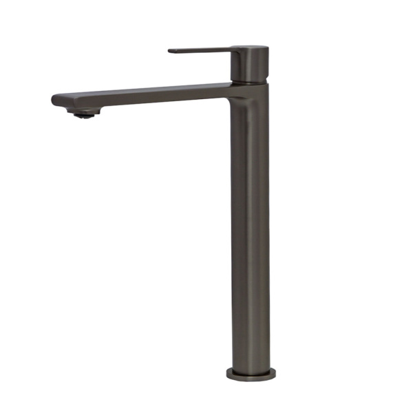 Смеситель для раковины AVS Elegant высокий, оружейная сталь Смеситель для раковины AVS Elegant высокий, оружейная сталь