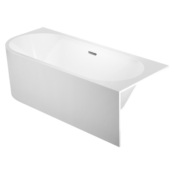 Акриловая ванна AVS Санья 180x85 R белая с донным клапаном Акриловая ванна AVS Санья 180x85 R белая с донным клапаном