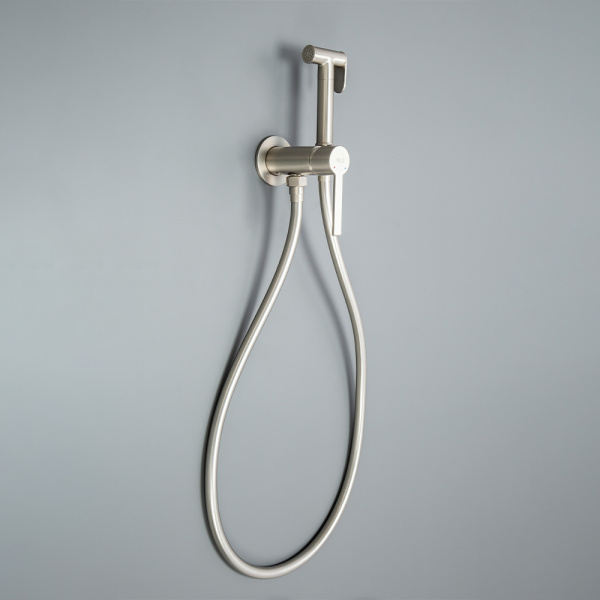 Гигиенический душ со смесителем AVS Elegant брашированный никель Гигиенический душ со смесителем AVS Elegant брашированный никель