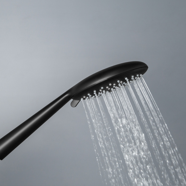 Душевой комплект AVS Termo 4в1 круглый, черный матовый Душевой комплект AVS Termo 4в1 круглый, черный матовый