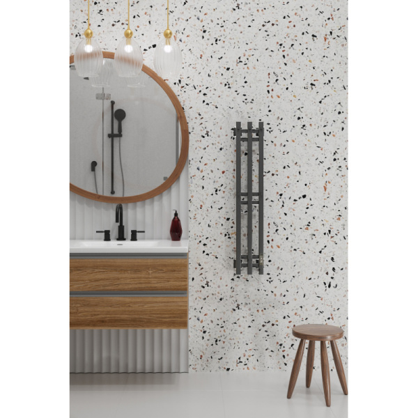 Полотенцесушитель электрический AVS Джаз-3 120 оружейная сталь Полотенцесушитель электрический AVS Джаз-3 120 оружейная сталь