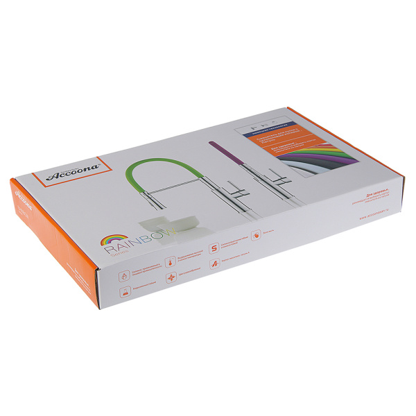 Смеситель для кухни Accoona A4890F-1 хром Смеситель для кухни Accoona A4890F-1 хром