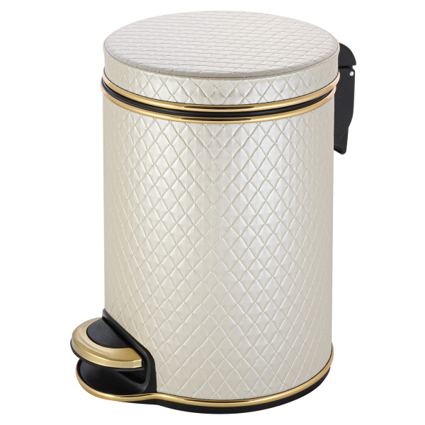 Ведро для мусора бежевое 5 л GERALIS V-NCLG-B Ведро для мусора бежевое 5 л GERALIS V-NCLG-B