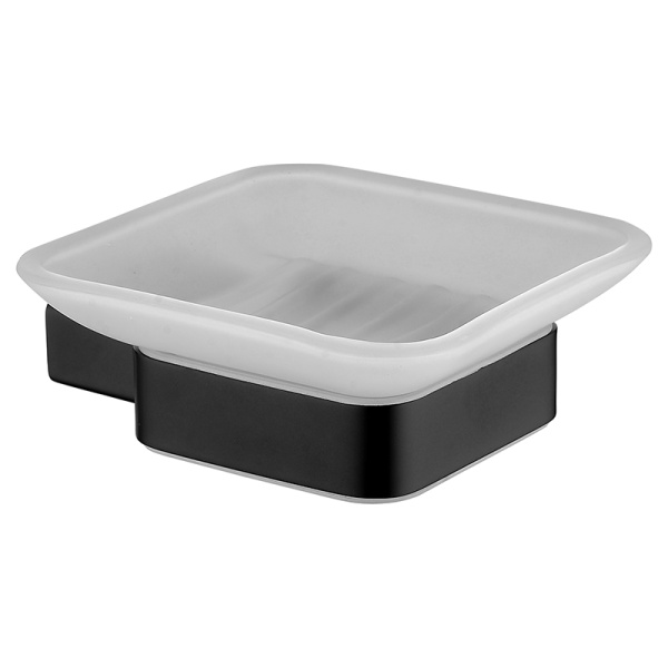 Мыльница подвесная AVS Swart с чашей, черный матовый Мыльница подвесная AVS Swart с чашей, черный матовый