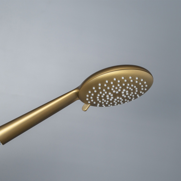 Душевой комплект AVS Termo 4в1 круглый, брашированное золото Душевой комплект AVS Termo 4в1 круглый, брашированное золото