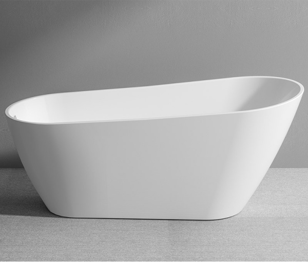 Акриловая ванна AVS Лилия 170х75 белая с донным клапаном Акриловая ванна AVS Лилия 170х75 белая с донным клапаном